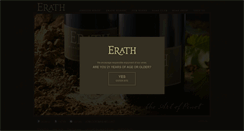 Desktop Screenshot of erath.com